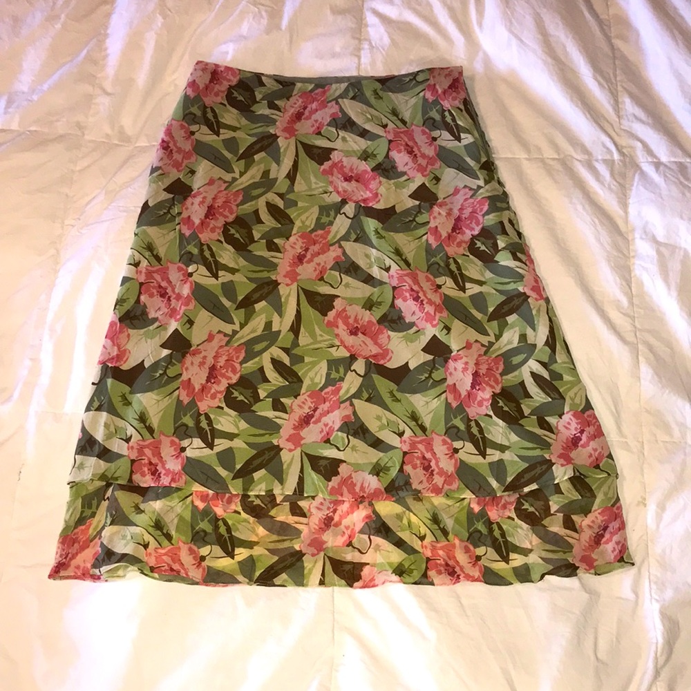 Floral skirt